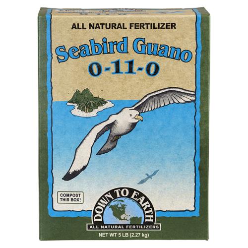 Down To Earth High Phosphorus Seabird Guano - 5 lb (6/Cs)