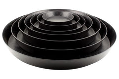 Gro Pro Heavy Duty Black Saucer - 10 in (50/Cs)