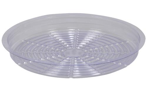 Gro Pro Premium Clear Plastic Saucer 18 in (25/Cs)