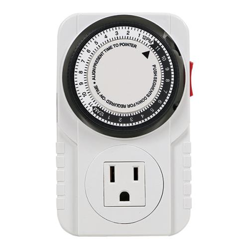 Titan Controls Apollo 6 - One Outlet Mechanical Timer (10/Cs)