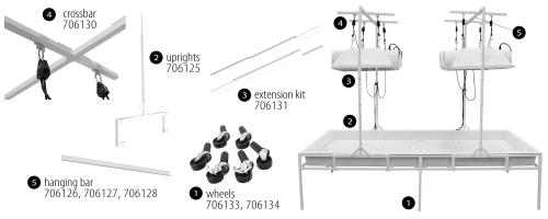 Fast Fit HD Caster Wheels - 6 pc