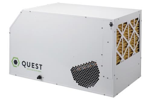 Quest Dual 165 Overhead Dehumidifier